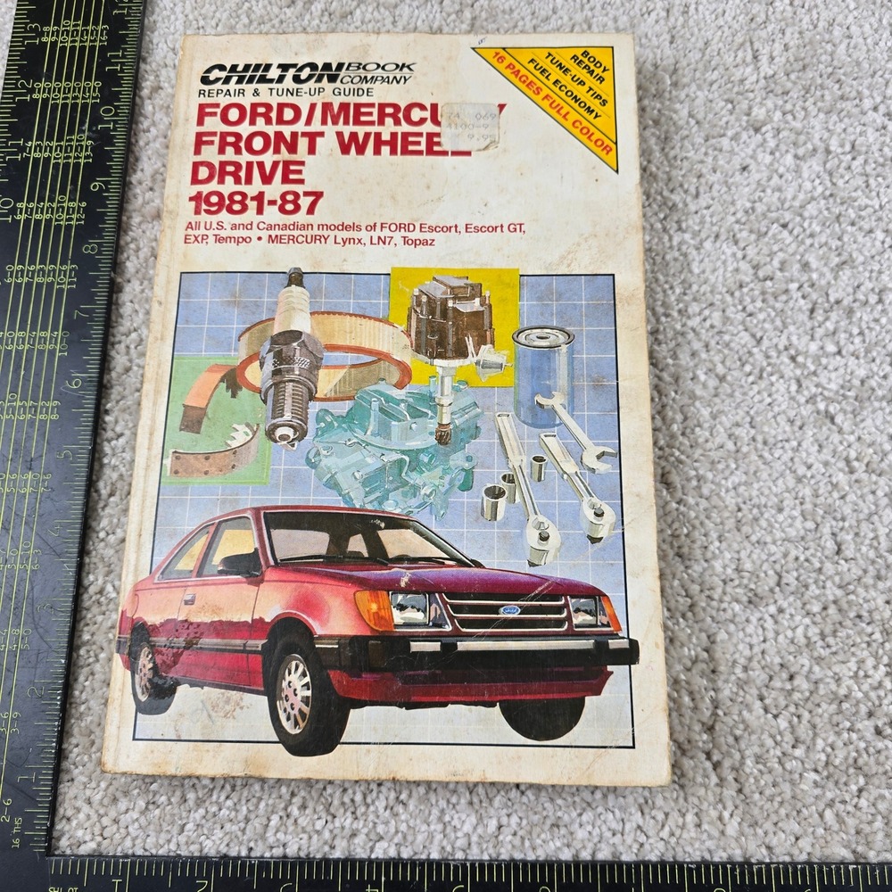 Chilton Repair Guide‎ Ford Mercury Front Wheel Drive 1981-87 Manual 7055